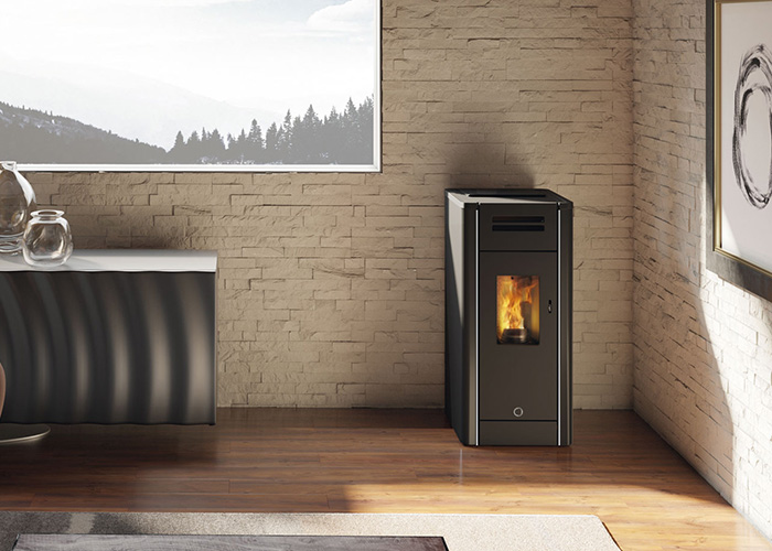 Edilkamin Metro 110 X Acciaio Nero